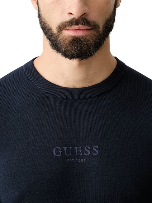 MASON PRINTED Crew neck sweater smartblue - Men's Sweaters