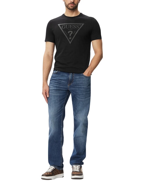 CORE Short-sleeved T-shirt, pure cotton jetbla - T-shirt
