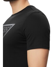 GUESS CORE Short-sleeved T-shirt, pure cotton jetbla - T-shirt - 5