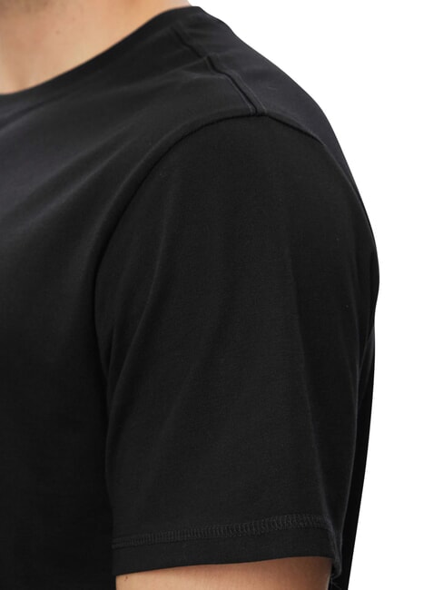 LOGO Short-sleeved T-shirt, pure cotton jetbla - T-shirt