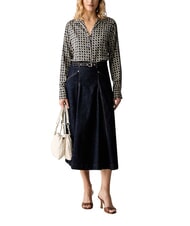 GUESS NEW CONCETTA Shirt g print oval chain b - Shirts - 3