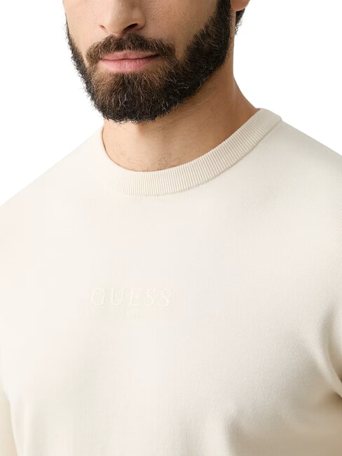 MASON PRINTED Crew neck sweater modular ice - Men's Sweaters