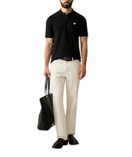 GUESS BASIC Cotton polo shirt jetbla - Polo shirt - 3