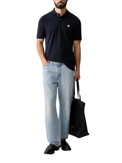 BASIC Cotton polo shirt smartblue - Polo shirt