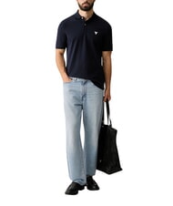 GUESS BASIC Cotton polo shirt smartblue - Polo shirt - 3