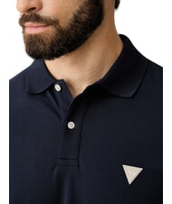 GUESS BASIC Cotton polo shirt smartblue - Polo shirt - 5