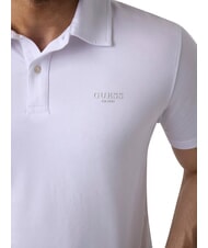 GUESS ESSENTIAL Short-sleeved T-shirt purwhite - T-shirt - 4