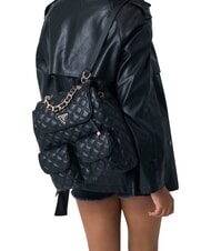 GUESS GIULLY 2 Backpack with front pockets BLACK - Women&rsquo;s Bags - 3