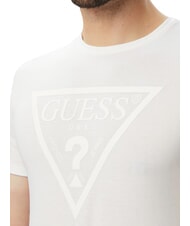 GUESS CORE Short-sleeved T-shirt, pure cotton purwhite - T-shirt - 4