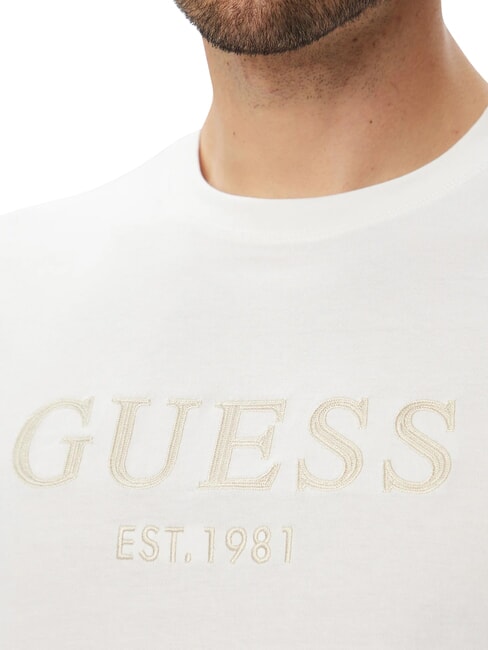 LOGO Short-sleeved T-shirt, pure cotton purwhite - T-shirt