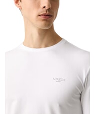 GUESS CORE Long-sleeved T-shirt, slim purwhite - Men's Sweaters - 4