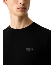 GUESS CORE Short-sleeved T-shirt, slim jetbla - T-shirt - 4