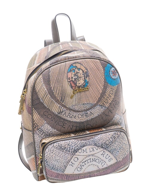 PLANETARIUM Medium backpack wild watercolor/ dk taupe - Women&rsquo;s Bags