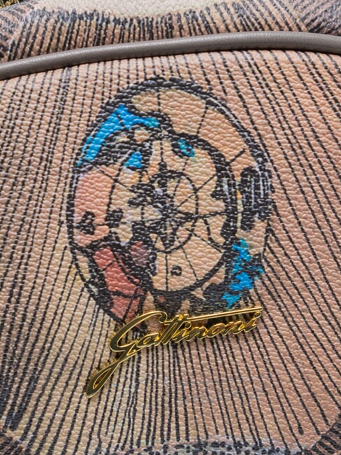 PLANETARIUM Medium backpack wild watercolor/ dk taupe - Women&rsquo;s Bags