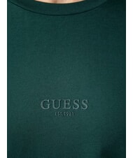 GUESS AIDY T-shirt written in the same color alpine grove - T-shirt - 4