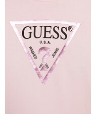 GUESS CORE KIDS Sweatshirt with triangle logo print ballet pink - Baby Sweatshirt - 3