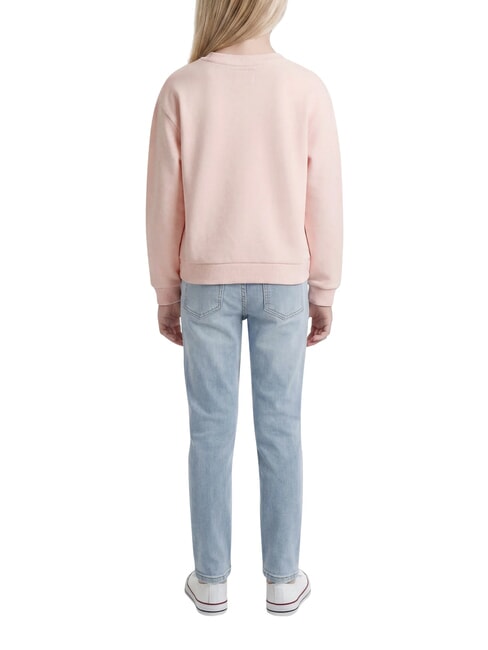 KIDS ACTIVE Crew neck sweatshirt, pure cotton ballet pink - Baby Sweatshirt