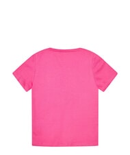 GUESS KIDS T-shirt with triangle logo pink trip - Child T-shirt - 2