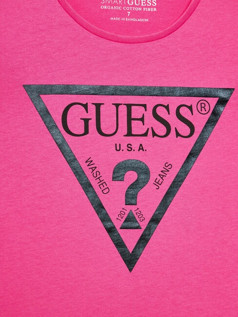 KIDS T-shirt with triangle logo pink trip - Child T-shirt