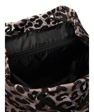GUESS GIRL ALLOVER Multi-pocket backpack leopard print classes - Women&rsquo;s Bags - 5