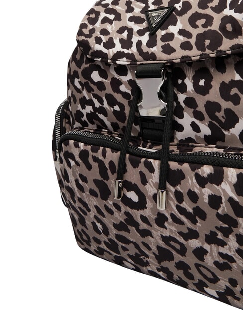 GIRL ALLOVER Multi-pocket backpack leopard print classes - Women&rsquo;s Bags