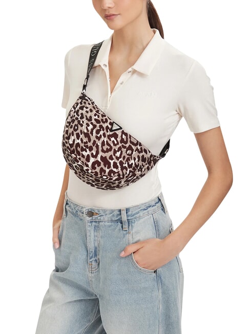 GIRL ALLOVER Shoulder bag, adjustable leopard print classes - Women&rsquo;s Bags