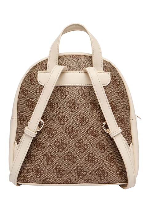 GIRL Backpack with front pocket 4g aop beige white - Women&rsquo;s Bags