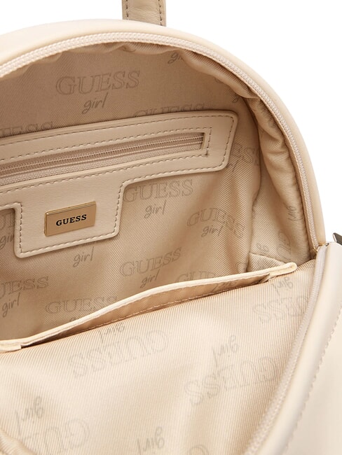 GIRL Backpack with front pocket 4g aop beige white - Women&rsquo;s Bags