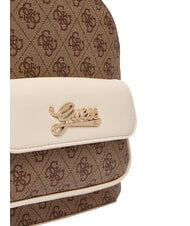 GUESS GIRL Backpack with front pocket 4g aop beige white - Women&rsquo;s Bags - 6
