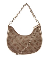 GUESS GIRL Shoulder bag with chain strap 4g aop beige white - Women&rsquo;s Bags - 3