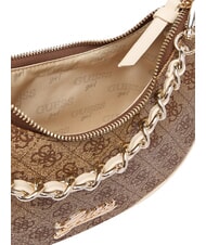 GUESS GIRL Shoulder bag with chain strap 4g aop beige white - Women&rsquo;s Bags - 5