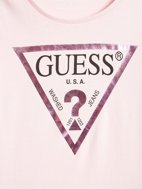 KIDS T-shirt with triangle logo ballet pink - Child T-shirt