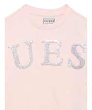 GUESS KIDS ACTIVE Crew neck sweatshirt, pure cotton ballet pink - Baby Sweatshirt - 5