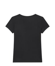 GUESS KIDS Triangle logo print T-shirt jetbla - Child T-shirt - 2