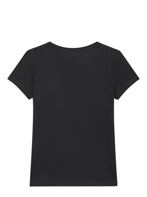 KIDS Triangle logo print T-shirt jetbla - Child T-shirt