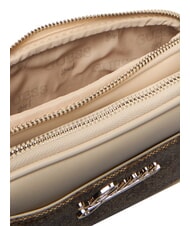 GUESS GIRL MINI ME Mini shoulder bag 4g aop beige white - Women&rsquo;s Bags - 5
