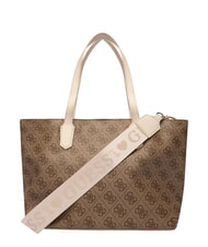 GUESS GIRL MINI ME Shoulder bag, with shoulder strap 4g aop beige white - Women&rsquo;s Bags - 3