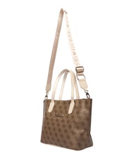 GUESS GIRL MINI ME Shoulder bag, with shoulder strap 4g aop beige white - Women&rsquo;s Bags - 4