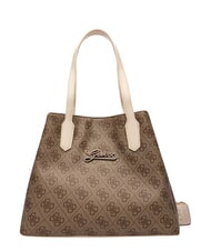 GUESS GIRL MINI ME Shoulder bag, with shoulder strap 4g aop beige white - Women&rsquo;s Bags - 5