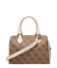 GUESS GIRL MINI ME Mini handbag with shoulder strap 4g aop beige white - Women&rsquo;s Bags - 3