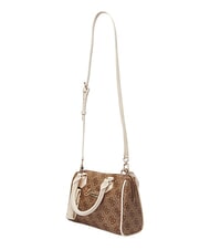 GUESS GIRL MINI ME Mini handbag with shoulder strap 4g aop beige white - Women&rsquo;s Bags - 4