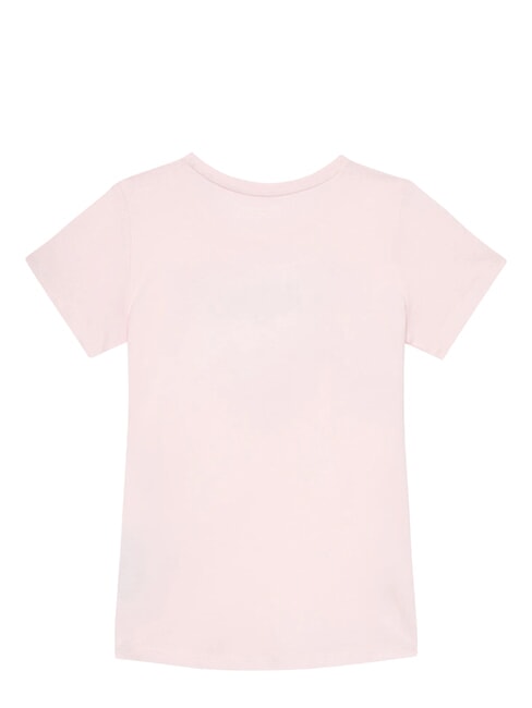 KIDS Triangle logo print T-shirt ballet pink - Child T-shirt