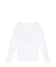 GUESS KIDS Long-sleeved T-shirt with rhinestones - Child T-shirt