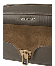 COCCINELLE BEAT WAXED Mini shoulder bag mud - Women&rsquo;s Bags - 3