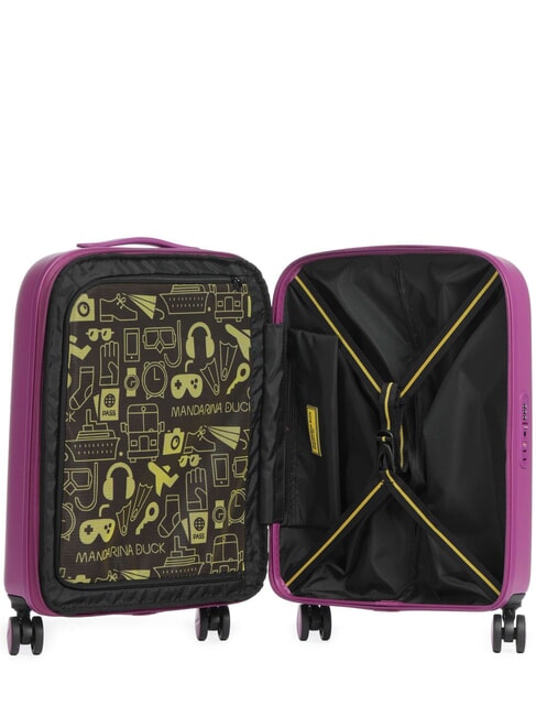 LOGODUCK + Hand luggage trolley, exp digital pink - Hand luggage