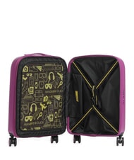 MANDARINA DUCK LOGODUCK + Hand luggage trolley, exp digital pink - Hand luggage - 2