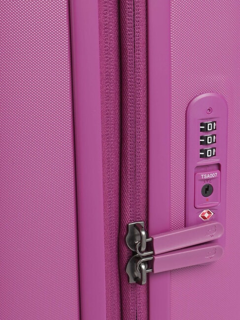 LOGODUCK + Hand luggage trolley, exp digital pink - Hand luggage