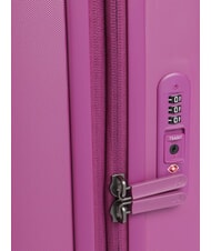 MANDARINA DUCK LOGODUCK + Hand luggage trolley, exp digital pink - Hand luggage - 4