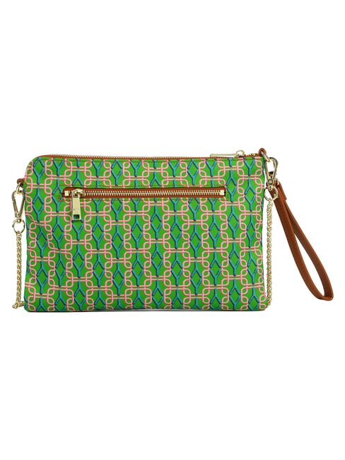 AUDREY Clutch bag with wristlet and shoulder strap kiwi - Women&rsquo;s Bags