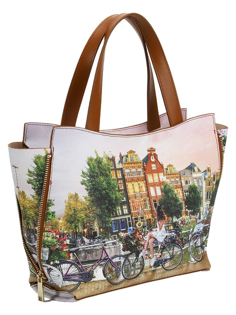 YESBAG Shoulder bag, adjustable size flower river - Women&rsquo;s Bags